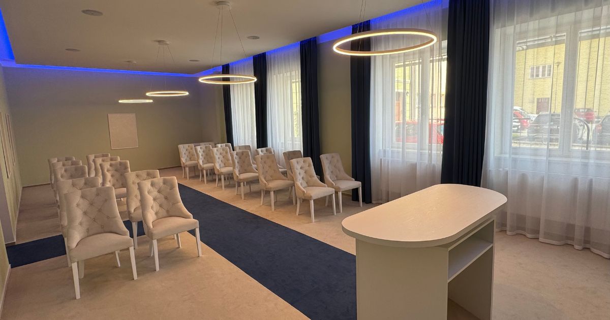 Rekonstrukce obřadní síně v Bruntále